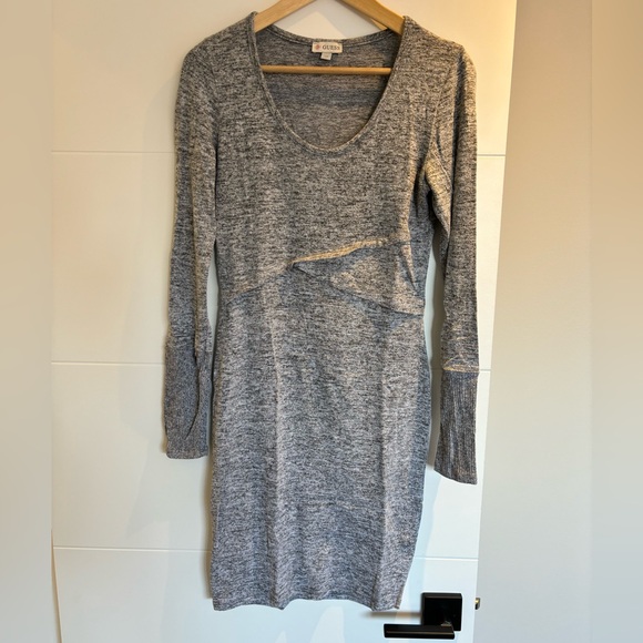 Grey Guess Sweater Dress - Picture 1 of 7